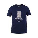VW Accessories, Official Volkswagen Campervan Quill Men's T Shirt   Navy   Large, Volkswagen