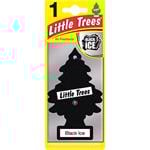 Air Fresheners, Little Trees Black Ice Air Freshener, Little Trees