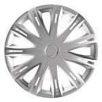 Hub Caps, Spark 13 Inch Wheel Trims Set   SILVER, Versaco