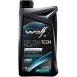 Engine Oils, Wolf OfficialTech 5W30 C2 Full Synthetic Engine Oil   1 Litre, WOLF