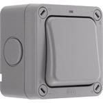 Site Power, BG Nexus Storm IP66 Weatherproof 20AX 1 Gang Double Pole Switch, BG Electrical