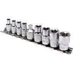 Socket Set, Torx Socket E5 E16   Set of 9, YATO