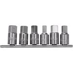 Oil Sump and Drain Plugs, Drain Plug Keys Set 3/8", YATO
