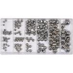 Nuts, Bolts and Washers, Set of 150 Stainless Steel Nuts Assortment, YATO
