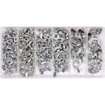 Nuts, Bolts and Washers, Set of 150 Wing Nuts Assortment, YATO