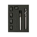 Drill Bit Sets, Spot Weld Cutter Drill Bit   Set of 9, YATO