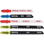 Jigsaw Blades, YATO Jig Saw Blades Assortment   Set of 5, YATO
