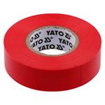 Insulating Tape, INSULATION TAPE 0.13MM 19MMx20M RED, YATO