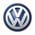 Gifts, Official Volkswagen Campervan Low Folding Chair - Blue, Volkswagen