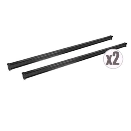 Nordrive  Steel Cargo Roof Bars (150 cm) for Jeep WRANGLER IV 2017 Onwards, with Rain Gutters (16 21cm fitting kit, see image)