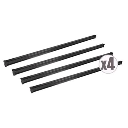 Nordrive 4 Steel Cargo Roof Bars (150 cm) for Vauxhall MOVANO Mk II 2010 Onwards, with built in fixpoints