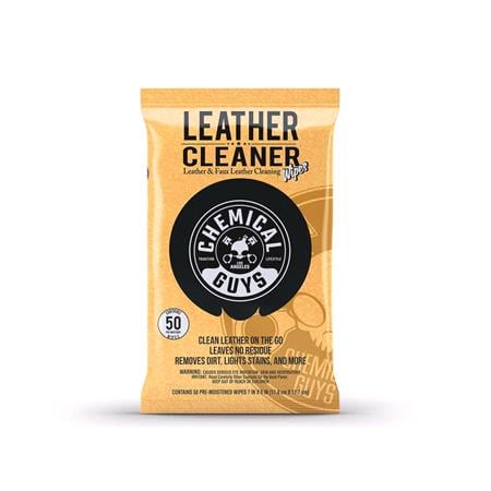 Chemical Guys Leather Cleaner Wipes (50 ct)