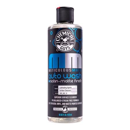 Chemical Guys Meticulous Matte Auto Wash for Satin Finish And Matte Finish Paint (16oz)