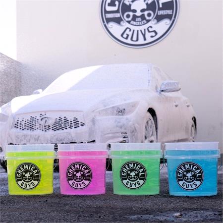 Chemical Guys Heavy Duty Ultra Clear Detailing Bucket