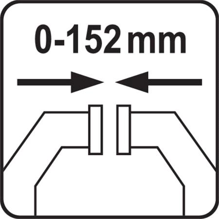 QUICK RELEASE PLASTIC CLAMP 150MM