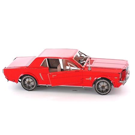 Metal Earth 1965 Ford Mustang Coupe Red Metal Model Kit