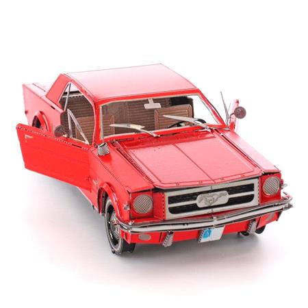 Metal Earth 1965 Ford Mustang Coupe Red Metal Model Kit