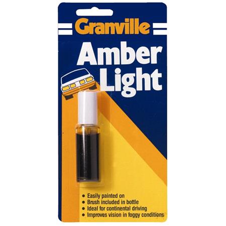 Headlight Lacquer   Amber   9ml