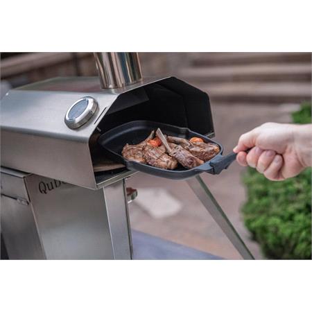 Qubestove Rotating Pizza Oven and Detachable Heater