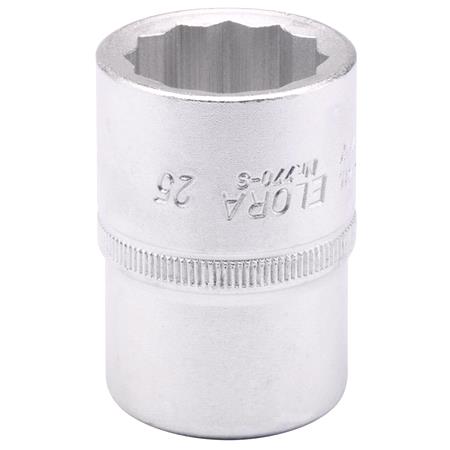 Elora 00731 25mm 3 4 inch Square Drive Bi Hexagon Socket