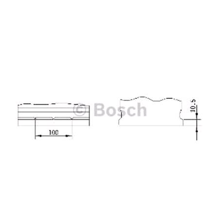 S3 Bosch 12V Car Battery 048 1 Year Warranty