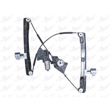 Front Right Electric Window Regulator (with motor) for ALFA ROMEO 159 Sportwagon, 2006 2011, 4 Door Models, WITHOUT One Touch/Antipinch, motor has 2 pins/wires