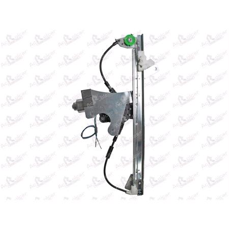Front Right Electric Window Regulator (with motor) for LANCIA DEDRA (835), 1993 1999, 4 Door Models, WITHOUT One Touch/Antipinch, motor has 2 pins/wires
