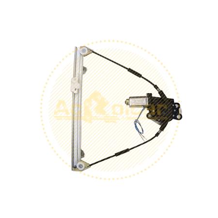 FIAT 500L'1 5D POWER WINDOW REGULATOR REAR RH   Fiat 500X 2014 Onwards, 4 Door Models, WITHOUT One Touch/Antipinch, motor has 2 pins/wires