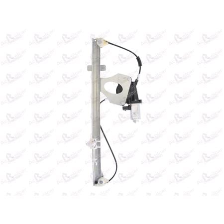 Front Left Electric Window Regulator (with motor) for Citroen RELAY Flatbed / Chassis, 2006 , 2 Door Models, WITHOUT One Touch/Antipinch, motor has 2 pins/wires
