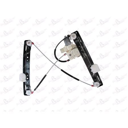 Rear Left Electric Window Regulator (with motor) for FORD GALAXY, 2006 2015, 4 Door Models, One Touch/Antipinch Version, motor has 6 or more pins