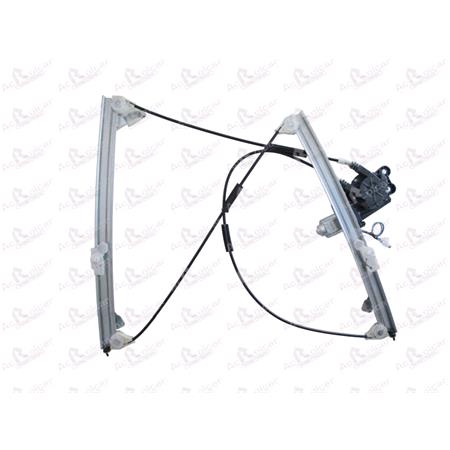 Front Right Electric Window Regulator (with motor) for Citroen XSARA (N1), 1997 2000, 4 Door Models, WITHOUT One Touch/Antipinch, motor has 2 pins/wires