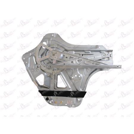 Window Regulators   Kia Carnival 2006 to 2014, 4 Door Models, WITHOUT One Touch/Antipinch, holds a standard 2 pin/wire motor