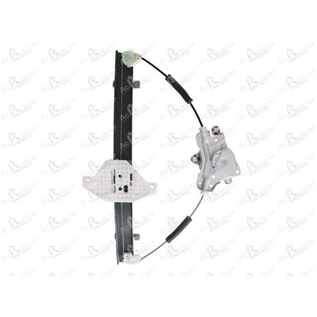 DAEWOO CAPTIVA MECHANISM FOR WINDOW REGULATOR   FRONT LEFT   Holden Captiva SUV 2006 to 2010, 4 Door Models, WITHOUT One Touch/Antipinch, holds a standard 2 pin/wire motor