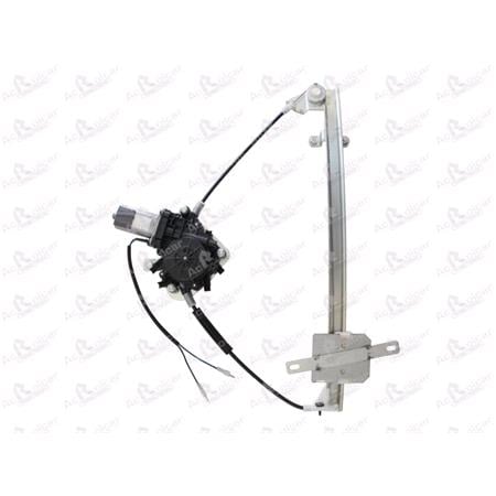 Front Right Electric Window Regulator (with motor) for HYUNDAI ACCENT Saloon (LC), 1999 2005, 4 Door Models, WITHOUT One Touch/Antipinch, motor has 2 pins/wires