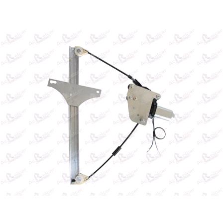 Front Left Electric Window Regulator (with motor) for TOYOTA CARINA E (_T19_), 1992 1997, 4 Door Models, WITHOUT One Touch/Antipinch, motor has 2 pins/wires