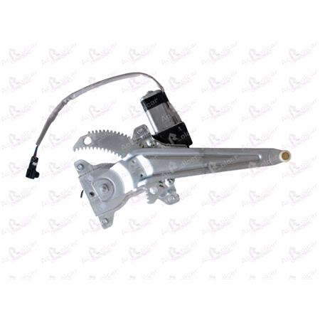 Rear Right Electric Window Regulator (with motor) for TOYOTA COROLLA (_E11_), 1997 2002, 4 Door Models, WITHOUT One Touch/Antipinch, motor has 2 pins/wires