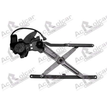 Front Left Electric Window Regulator (with motor) for TOYOTA 4 RUNNER (_N130), 1987 1996, WITHOUT One Touch/Antipinch, motor has 2 pins/wires