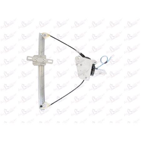Rear Right Electric Window Regulator (with motor) for TOYOTA CARINA E Sportswagon (_T19_), 1993 1997, 4 Door Models, WITHOUT One Touch/Antipinch, motor has 2 pins/wires
