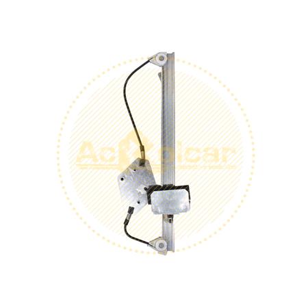 Rear Right Electric Window Regulator Mechanism (without motor) for OPEL INSIGNIA Sports Tourer, 2008 , 4 Door Models, One Touch/AntiPinch Version, holds a motor with 6 or more pins