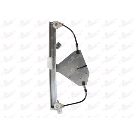 Rear Right Electric Window Regulator Mechanism (without motor) for OPEL ASTRA J Saloon, 2012 2015, 4 Door Models, One Touch/AntiPinch Version, holds a motor with 6 or more pins