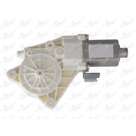 Front Left Electric Window Regulator Motor (motor only) for SSANGYONG ACTYON SPORTS Pickup,  2005 2012, 4 Door Models, WITHOUT One Touch/Antipinch, motor has 2 pins/wires
