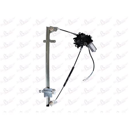 Front Right Electric Window Regulator (with motor) for HYUNDAI iLoad van, 2008 , 2 Door Models, WITHOUT One Touch/Antipinch, motor has 2 pins/wires