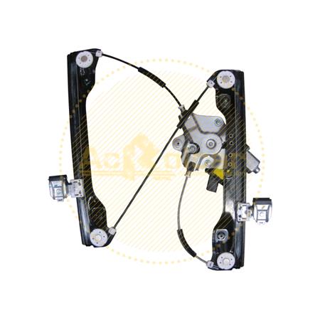 Front Right Electric Window Regulator (with motor) for CHEVROLET ORLANDO, 2010 , 4 Door Models, One Touch/Antipinch Version, motor has 6 or more pins