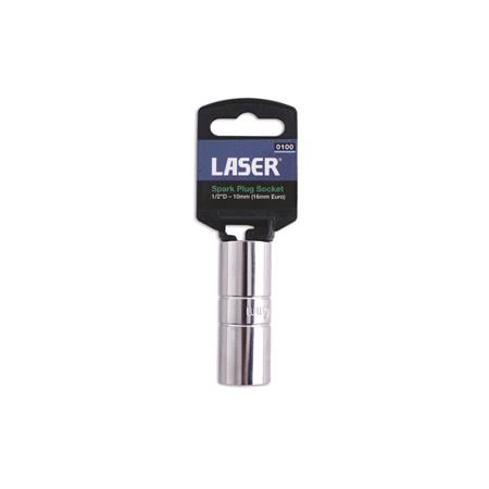 LASER 0100 Spark Plug Socket   16mm   1 2in. Drive
