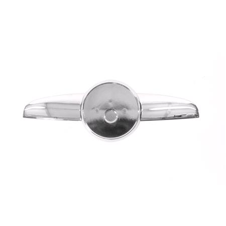 Alfa Romeo 147 2005 2010 Upper Grille Moulding / Badge Holder, Chrome