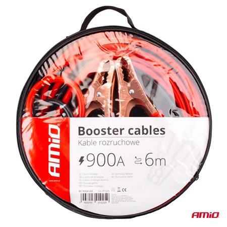 Amio Car Jump Leads 900A   6m