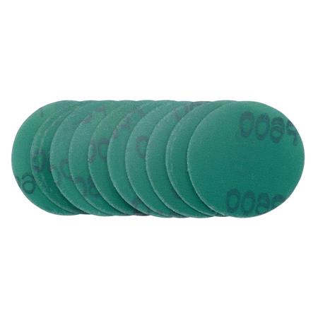 Draper 01083 Wet And Dry Sanding Discs With Hook And Loop, 50mm, 600 Grit (Pack Of 10)