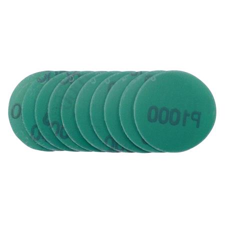 Draper 01109 Wet And Dry Sanding Discs With Hook And Loop, 50mm, 1000 Grit (Pack Of 10)