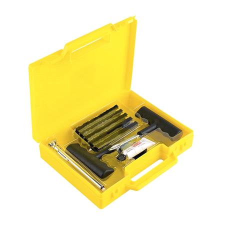 Redats Instant Tyre Repair Kit with Portable Carry Case   Yellow