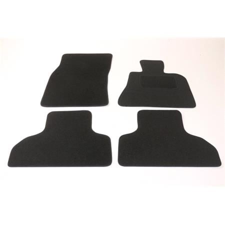 Tailored Car Floor Mats in Black for BMW X5  2013 2018   F15 5 Seater